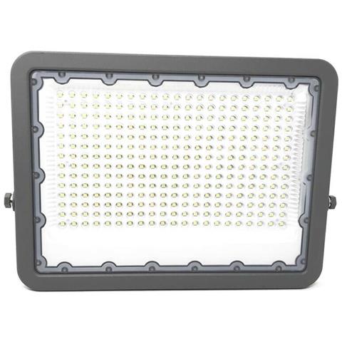 Faro Led Luce Naturale 4000k. Illuminatore 200 W Slim Per Interno Sterno Ip65 - Foto 2