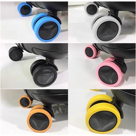 Copriruote Per Bagagli In Silicone Grey - Foto 2