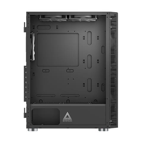 Case Midi-Tower X3-GLASS-BK Colore Nero - Foto 2