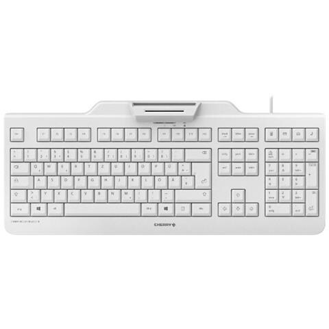 Tastiera Cablato JK-A0400FR-0  (Layout Francese) Colore Bianco - Foto 1