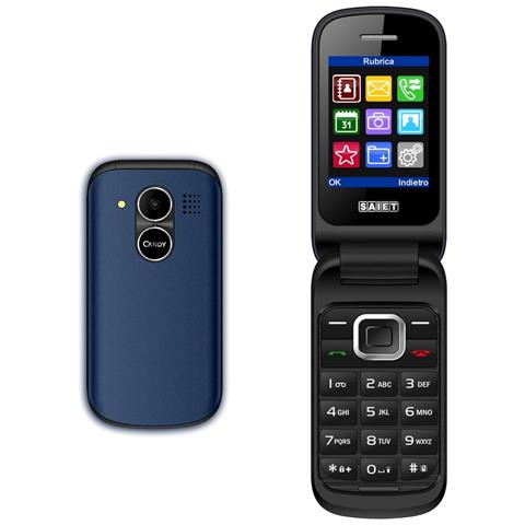 Candy Cellulare Sportellino Per Anziani Tasti Grandi Tasto Sos Blu - Foto 1