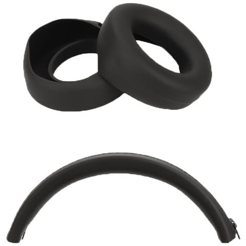 Custodia Protettiva In Silicone Per Cuffie Beats Studio3 - Padiglioni E Archetto Black - Foto 1
