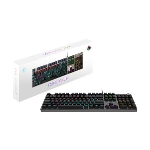 FORGE GK310 RED DE tastiera Gaming USB QWERTY Tedesco Nero - Foto 2