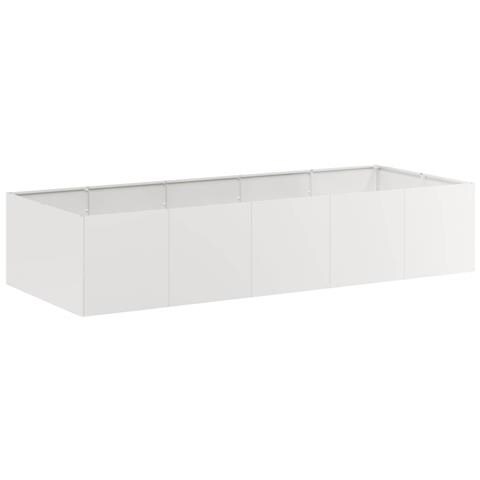 Fioriera 200x80x40 Cm In Acciaio Inox - Foto 2