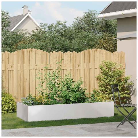 Fioriera 200x80x40 Cm In Acciaio Inox - Foto 3