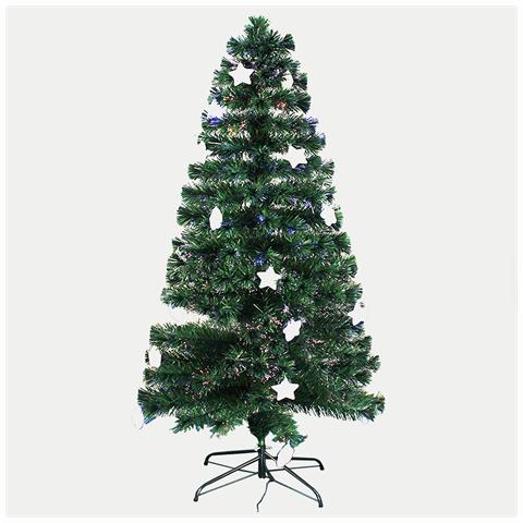 Albero In Fibra Otptica Con Stella C/luce 120cm - Foto 1
