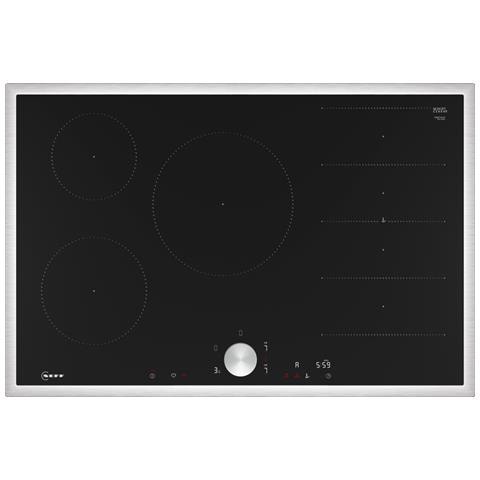 Piano Cottura T68STV4L0 a Induzione 5 Zone Cottura da 80.2 cm Colore Nero Acciaio Inox - Foto 1