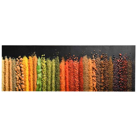 Lusso Casadino -  Tappetino Da Cucina Lavabile Spezie 45x150 Cm - Foto 1