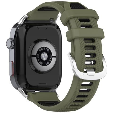 Cinturino In Silicone Per Huawei Watch D2 Green+black - Foto 2