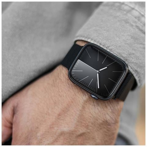 Milanese Loop 2 Cinghia Nero Acciaio inox - Foto 2