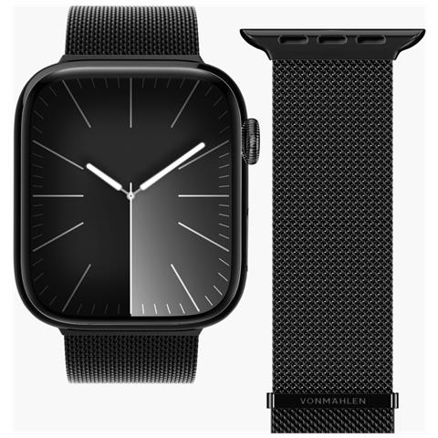 Milanese Loop 2 Cinghia Nero Acciaio inox - Foto 4