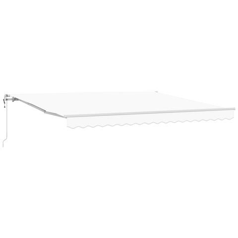 Tenda Retrattile Automatica Bianca 400x350 cm - Foto 1