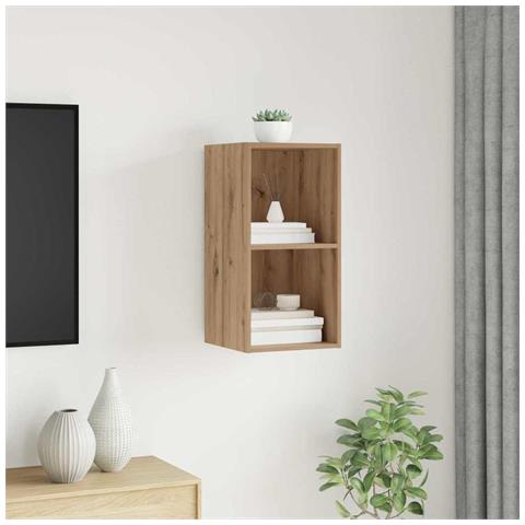Mobile TV da Muro rovere artigianale 37 x 37 x 72 cm - Foto 2
