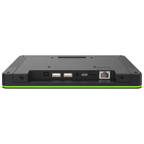 LM-8058 espositore per sale riunioni 20,3 cm (8") 1280 x 800 Pixel LED 802.11a, 802.11b, 802.11g, Wi-Fi 4 (802.11n), Wi-Fi 5 (802.11ac), Wi-Fi 6 (802.11ax) Nero Policarbonato (PC) Bluetooth - Foto 2