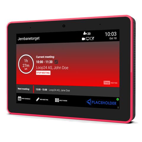 LM-8058 espositore per sale riunioni 20,3 cm (8") 1280 x 800 Pixel LED 802.11a, 802.11b, 802.11g, Wi-Fi 4 (802.11n), Wi-Fi 5 (802.11ac), Wi-Fi 6 (802.11ax) Nero Policarbonato (PC) Bluetooth - Foto 5