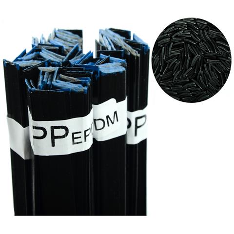 Saldatore Plastica Pp /epdm - Filo Nero 100g, 8mm | Temperatura Fusione 260-330°c | Per Paraurti, Passaruota, Carrozzeria - Foto 1