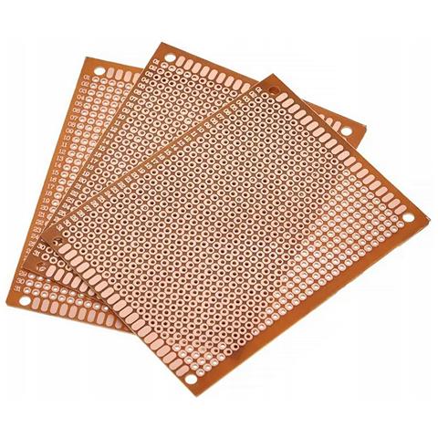 Piastra Prototipale Universale Monofaccia 180x300 Mm - Fori 2,54 Mm | Montaggio Tht | Ideale Per Circuiti Elettronici - Foto 5