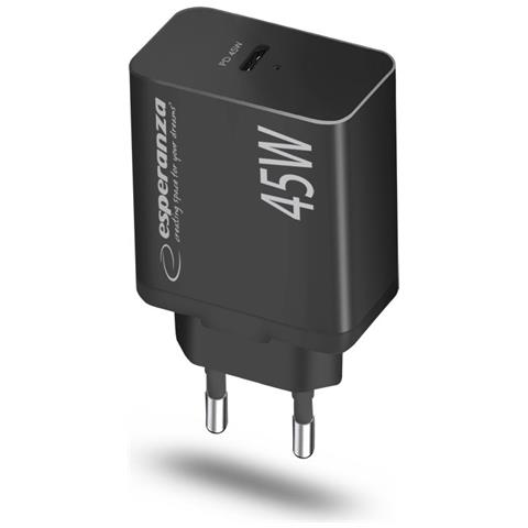 Ezc108k Caricabatterie Da Rete 45w Nero - Foto 1