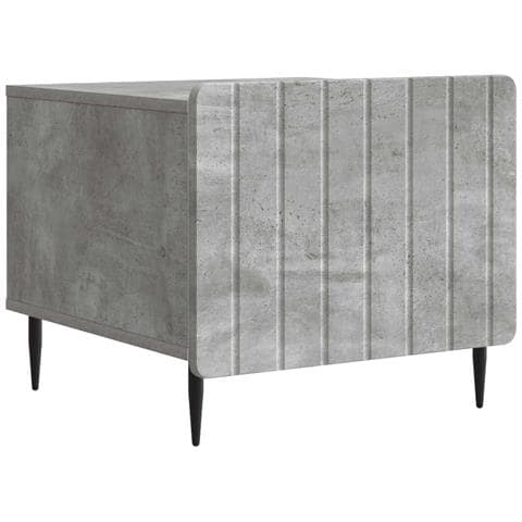 Tavolino da salotto con cassetto Grigio Cemento 49 x 50 x 42 cm - Foto 1
