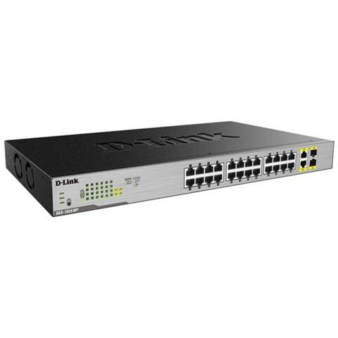 Switch 24 Porte Giga Poe + Porte Combo 1000base-t / Sfp Rack Mountable - Foto 1