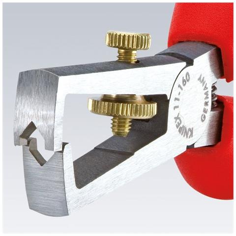 Pinza spelacavi con molla di apertura universale (160 mm) 11 01 160 - Foto 2