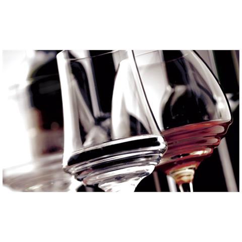 Set 6 Bicchieri In Vetro Calice Per Vini Rossi Importanti H 24,2 Cm Ø 11,2 Cm Capacità 80 Cl - Serie Esperienze - Foto 4