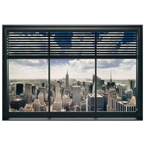 Ec22107 Quadro Decorativo New York Window Blinds - Foto 1