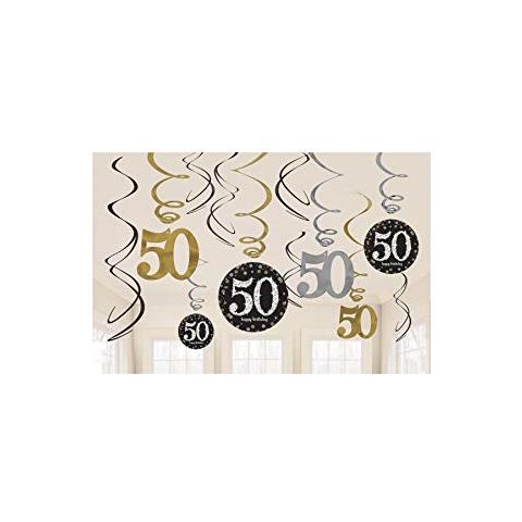  - 670479 oro Festa Decorazioni A Spirale 50 valore Pack - Foto 1