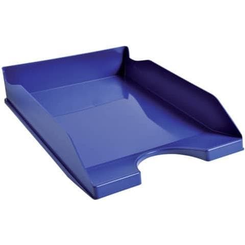 Vaschetta Portacorrispondenza Ecotray Office Plastica A4+ Blu Notte 123104d - Foto 1
