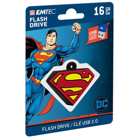 Usb Flashdrive 16gb Dc Comics Collector Superman - Foto 4