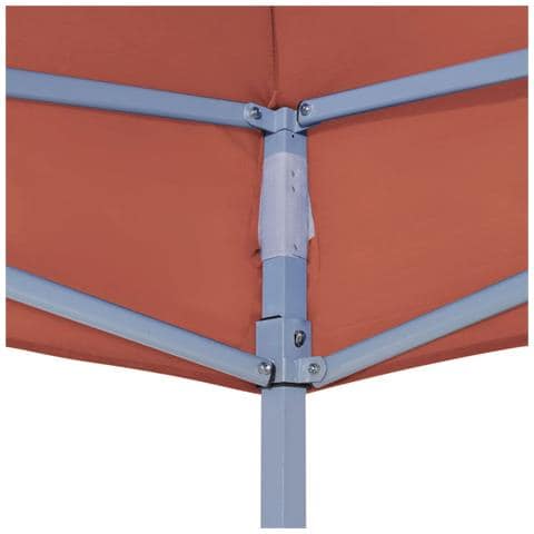Tetto per Tendone per Feste 4x3 m Terracotta 270 g / m² - Foto 2