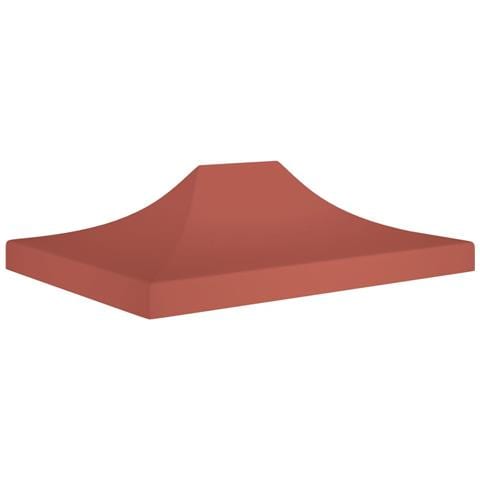 Tetto per Tendone per Feste 4x3 m Terracotta 270 g / m² - Foto 1