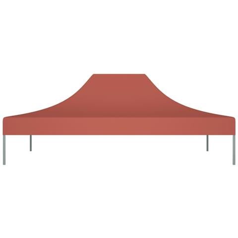 Tetto per Tendone per Feste 4x3 m Terracotta 270 g / m² - Foto 6