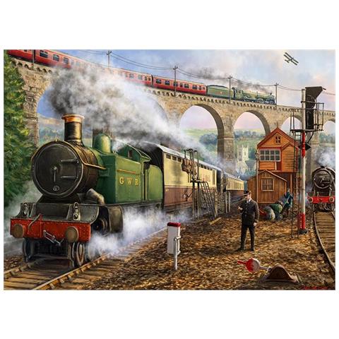 Puzzle Falcon Mail By Rail 2 X 500 Pezzi - Foto 2