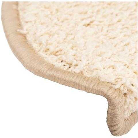 Tappetini Per Scale 10 Pz 65x25 Cm Crema - Foto 2