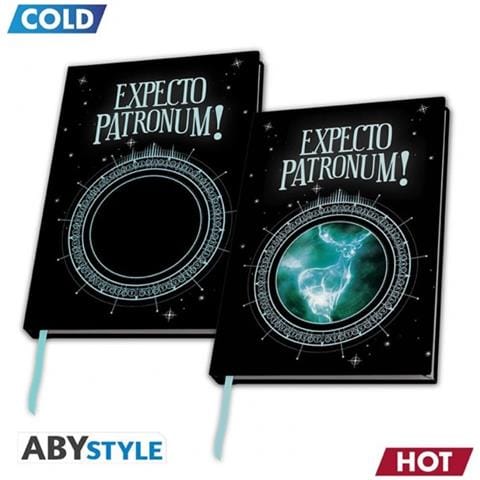 Harry Potter Quaderno Termico A5 ""patronus"" - Premium A5 Heat Change - - Foto 1