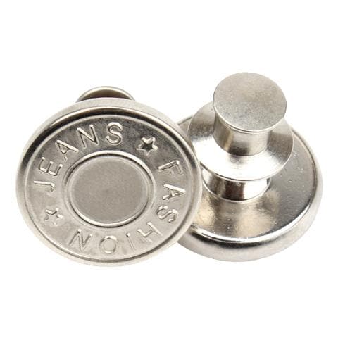 Bottoni Jeans Staccabili, Confezione Da 10   Jeans Alla Moda - Foto 1