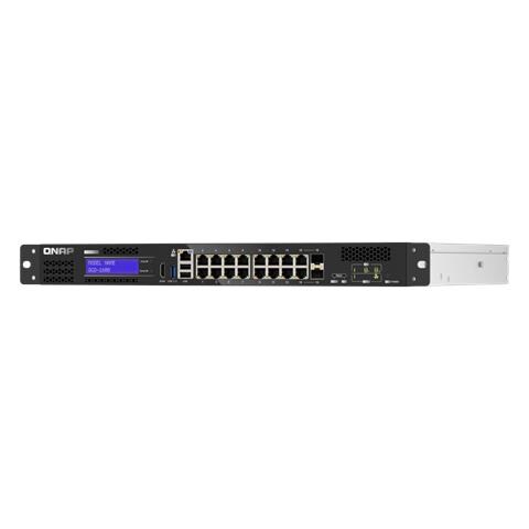QGD-1600 Gestito Gigabit Ethernet (10/100/1000) 1U Nero, Grigio - Foto 2