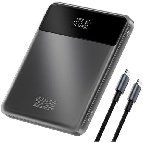 Powerbank 20000mah 2 Usb-c 100w + 2 Usb 22,5w Enterprise Slim, Grigio - Foto 6