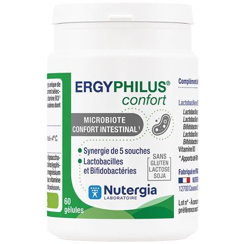 Microbiota Comfort 60 Capsule Ergyphilus Nutergia - Foto 1