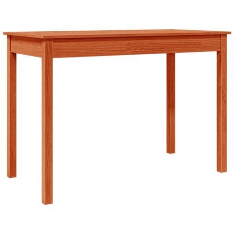 Tavolo Da Pranzo Marrone Cera 110x55x75 Cm Legno Massello Pino - Foto 2