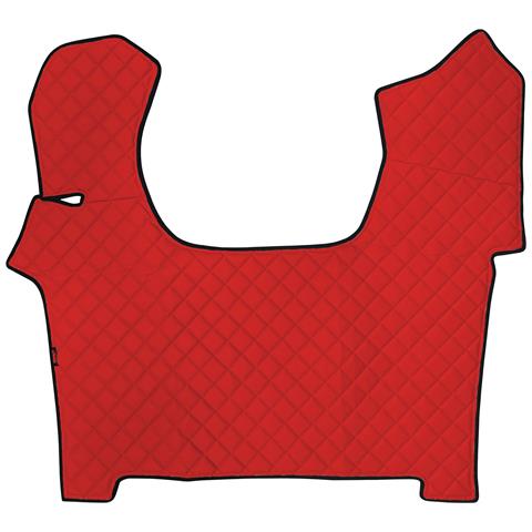 Tappeto Centrale In Skeentex - Rosso - Compatibile Per Iveco S-way (10/19>05/24) - Foto 1