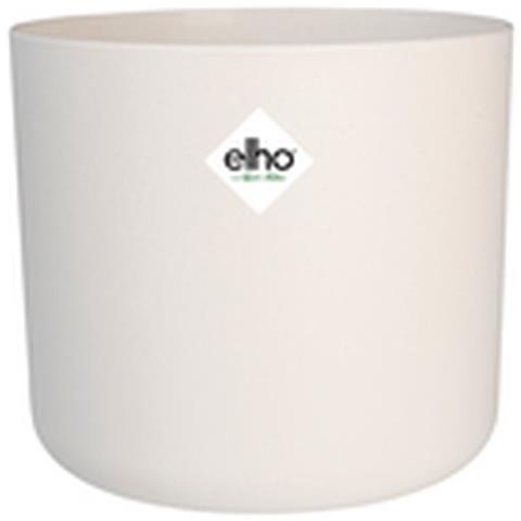 Vaso Ø 34 Cm Bianco Polipropilene Plastica Rotondo Moderno - Foto 1