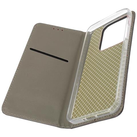 Custodia Per Xiaomi 14 Testurizzata Portacarte Supporto Video - Foto 1