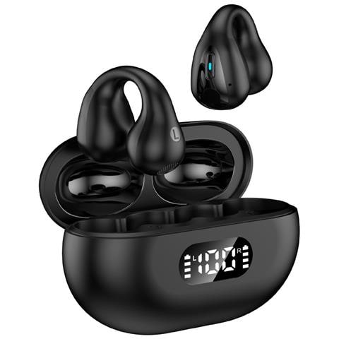 Cuffie Wireless Open-ear Bluetooth 5.2 Nere - Foto 7
