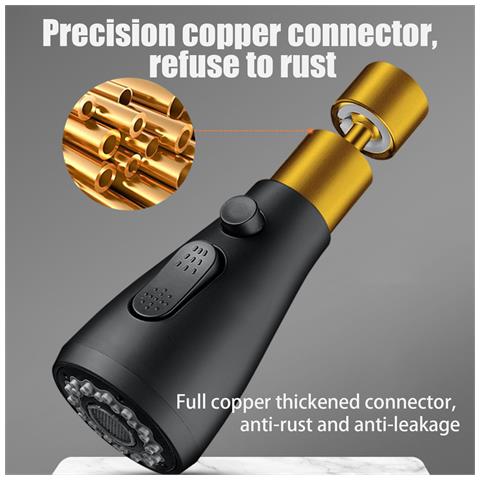 Bocchetta Doccia Girevole Per Rubinetto Cucina Silver - Foto 7