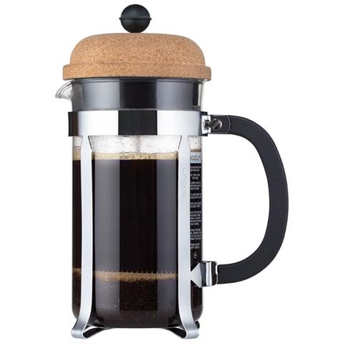 Caffettiera Francese 1 L 8 Tazze Colore Trasparente - Foto 2