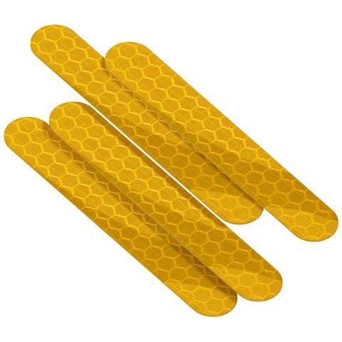 Adesivi Riflettenti Da Copriruote Per Ninebot G30, Giallo - Foto 1