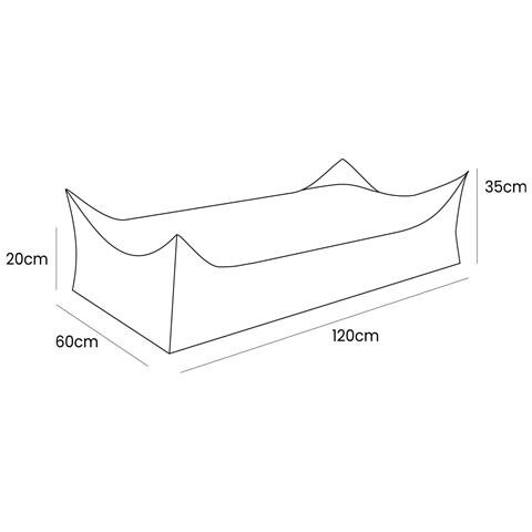 Poggiapiedi Rettangolare Per Bambini, Aesthetic, Marrone - Foto 2