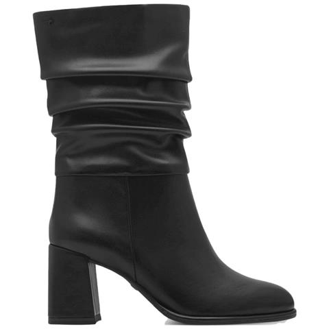 Heeled Boots Stivali Sintetico E Tessile Scarpe Donna Nero Eu 39, 1-25335-43 020 - Foto 2